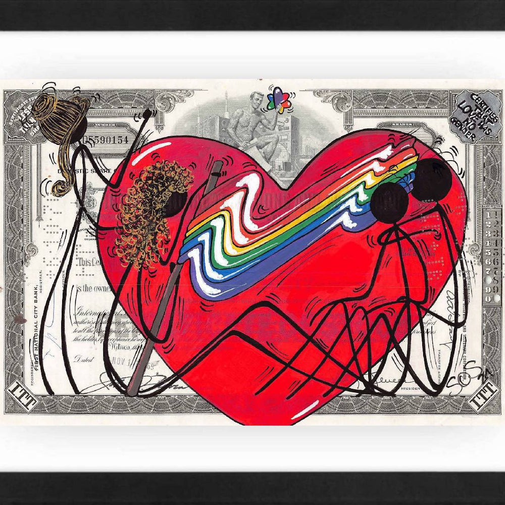 Love has no gender by SOS (Save Our Souls) - Signature Fine Art
