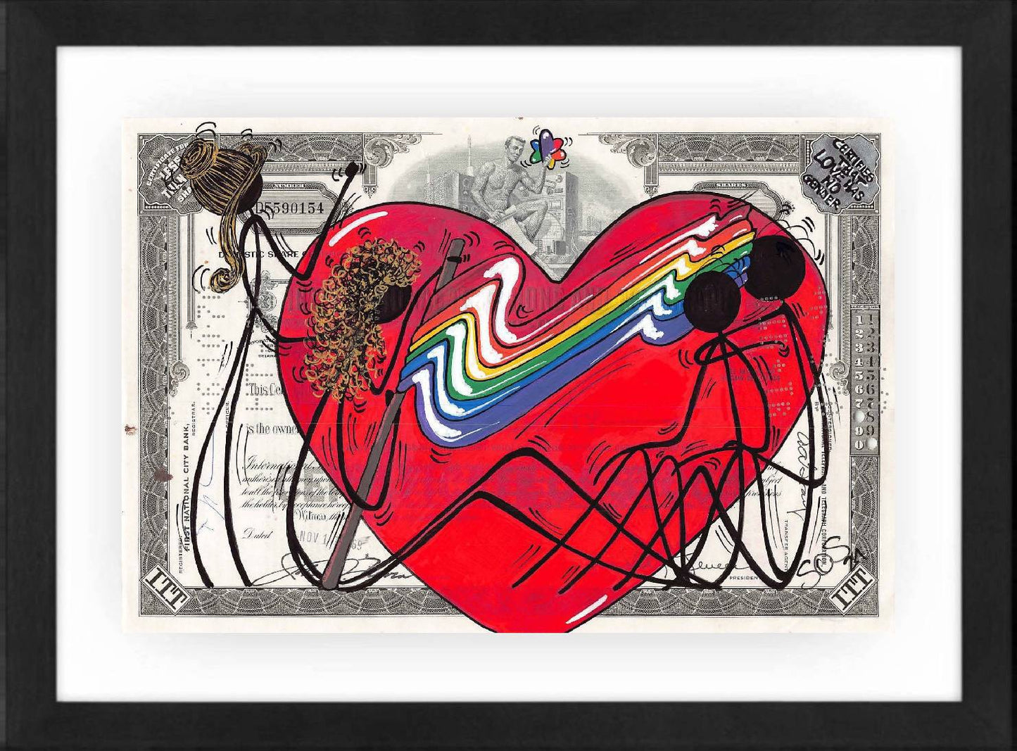 Love has no gender by SOS (Save Our Souls) - Signature Fine Art