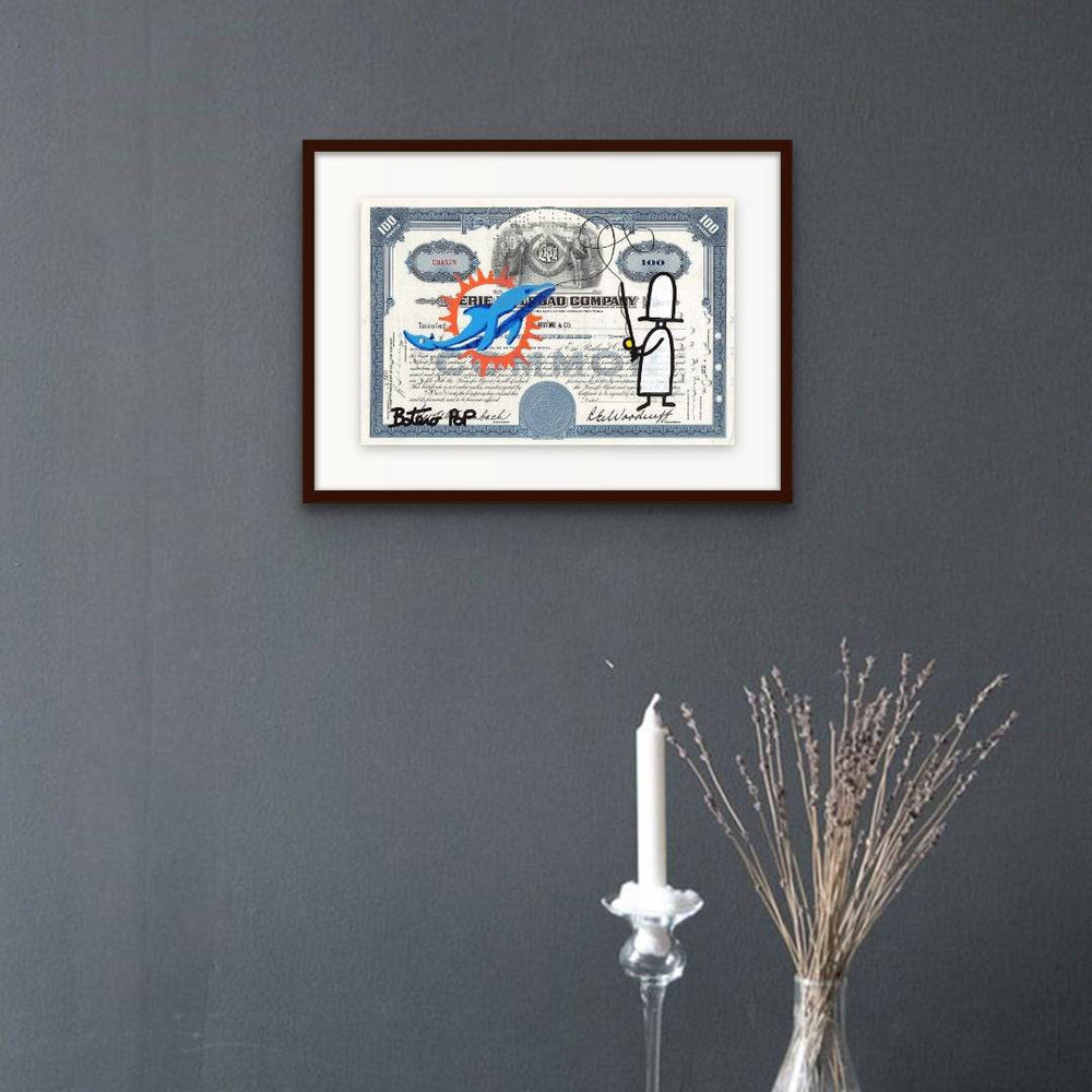 
                  
                    Miami Dolphins by Botero Pop - Signature Fine Art
                  
                