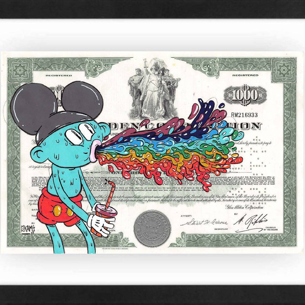Mic spit by Mr. Kami - Signature Fine Art