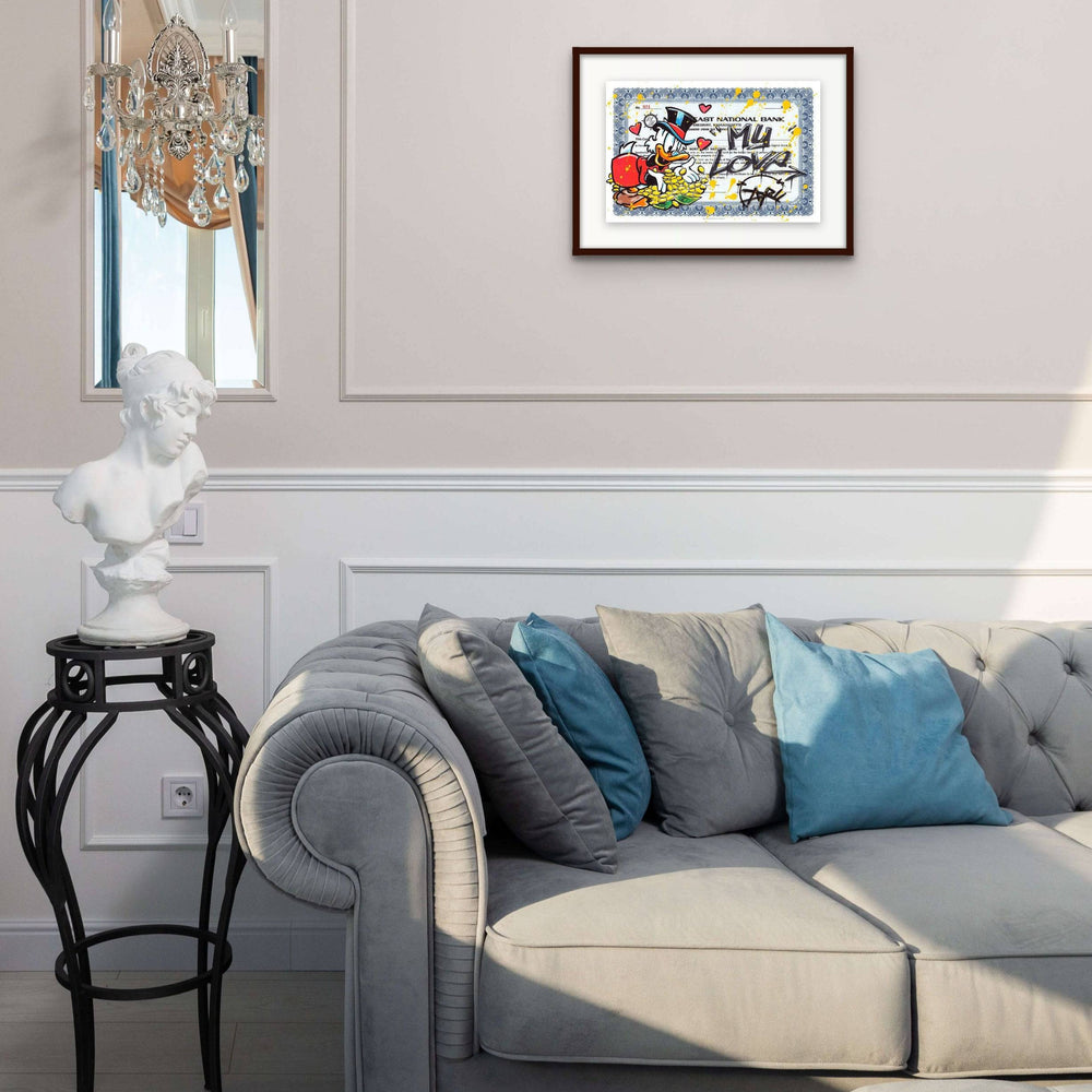 
                  
                    Money My Love by Daru - Signature Fine Art
                  
                