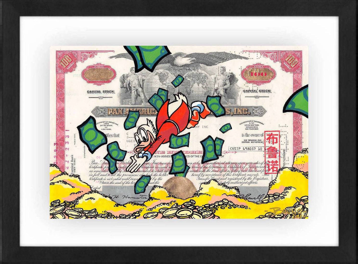 Money over money by Brunograffer - Signature Fine Art