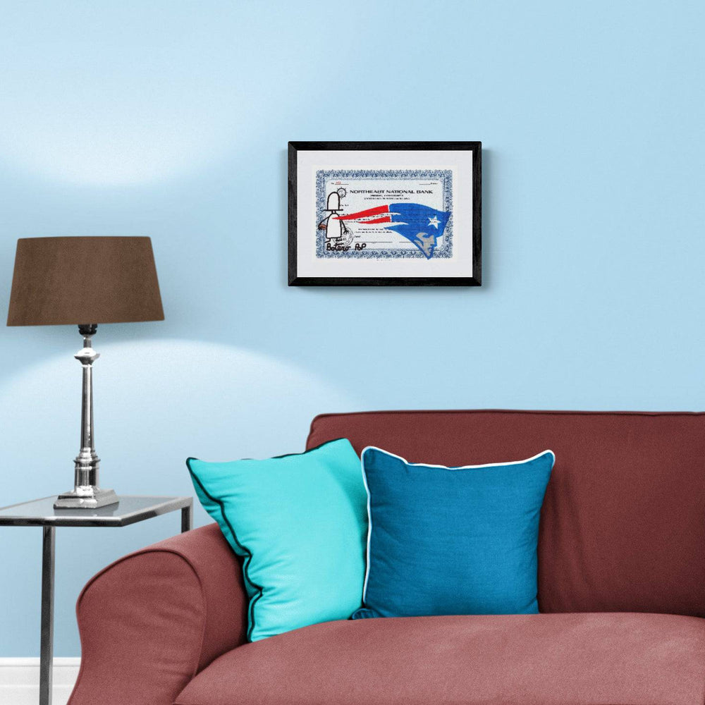 New England Patriots by Botero Pop - Signature Fine Art