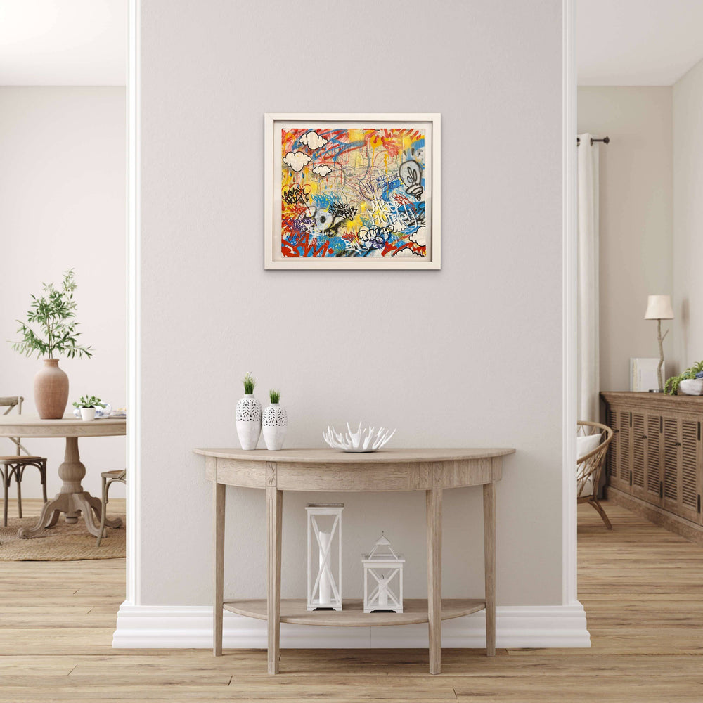 
                  
                    Panam Gros (Mixed Media on paper w/ Piotre) by Onemizer - Signature Fine Art
                  
                
