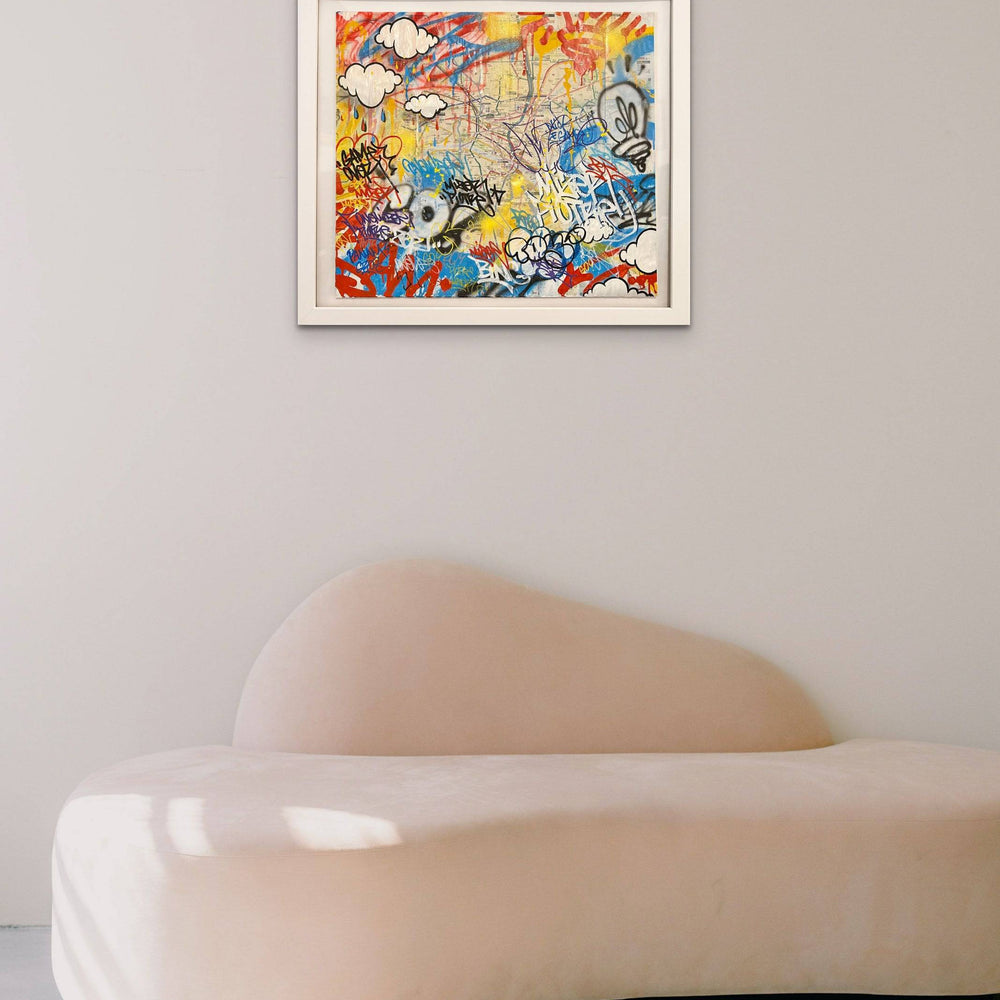 
                  
                    Panam Gros (Mixed Media on paper w/ Piotre) by Onemizer - Signature Fine Art
                  
                