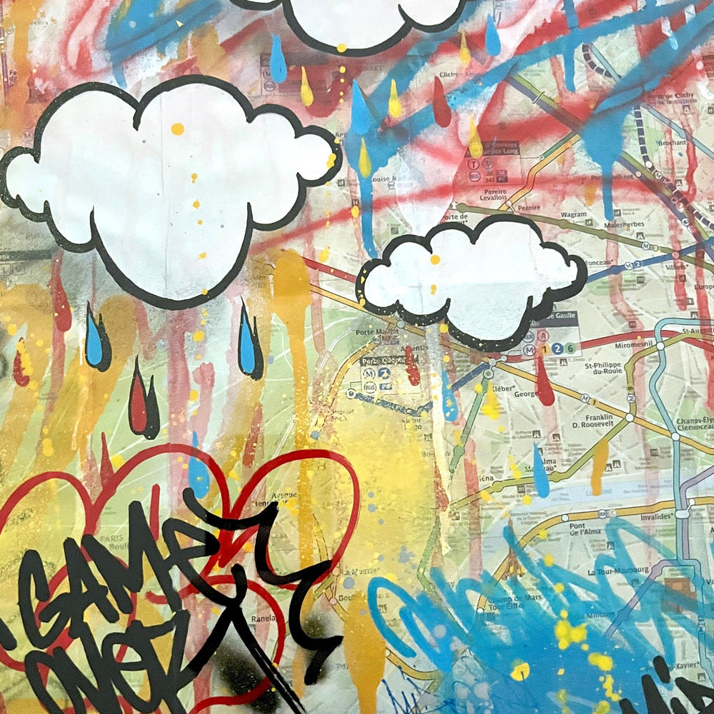 
                  
                    Panam Gros (Mixed Media on paper w/ Piotre) by Onemizer - Signature Fine Art
                  
                
