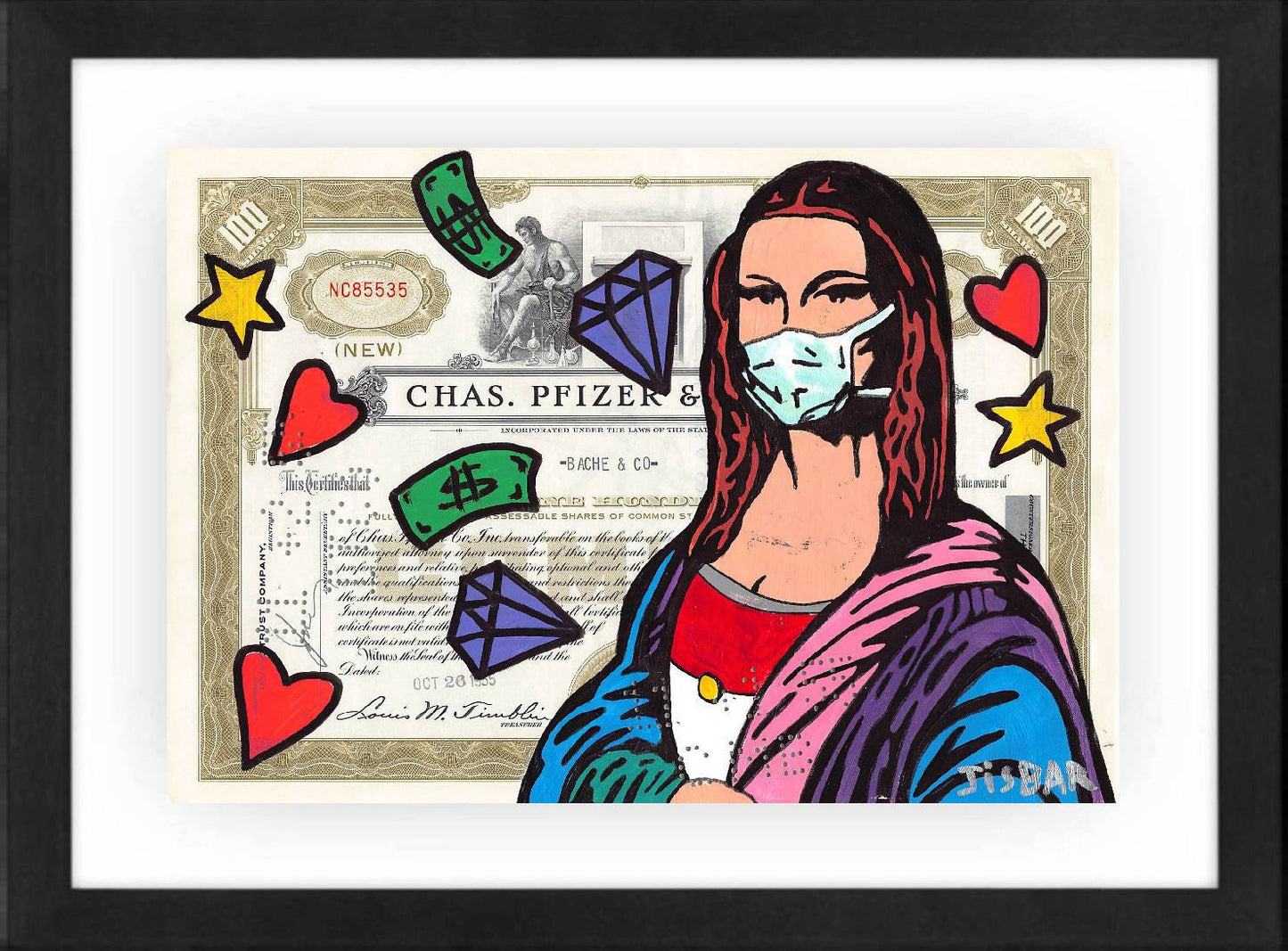 Pfizer Mona by Jisbar - Signature Fine Art