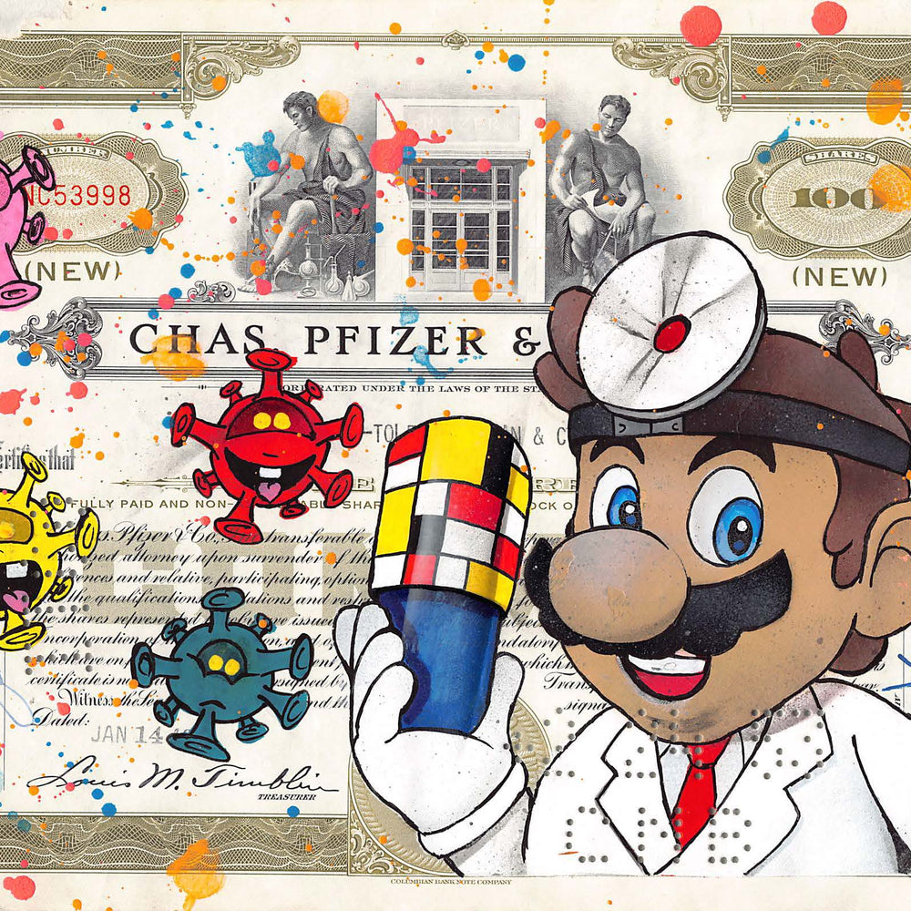 Pfizer Pills by Pegaz - Signature Fine Art