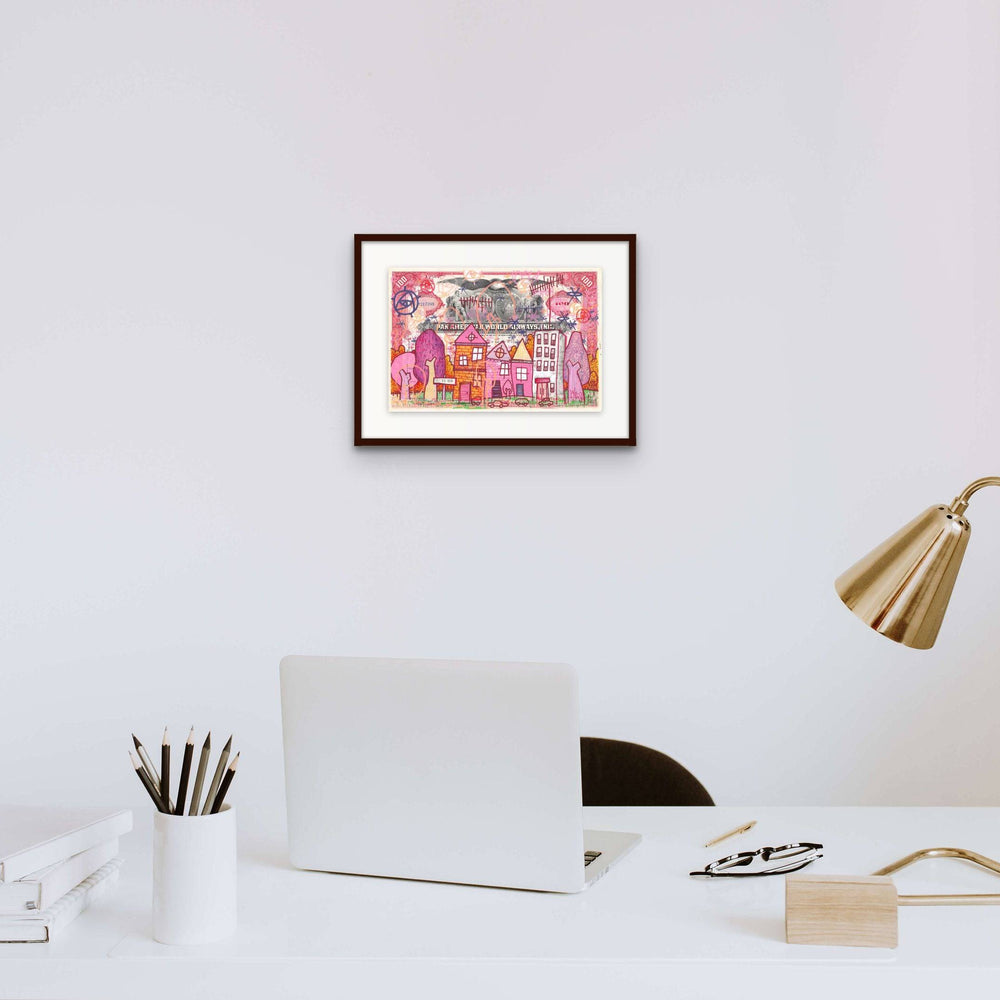 
                  
                    Pink City by Micowel - Signature Fine Art
                  
                
