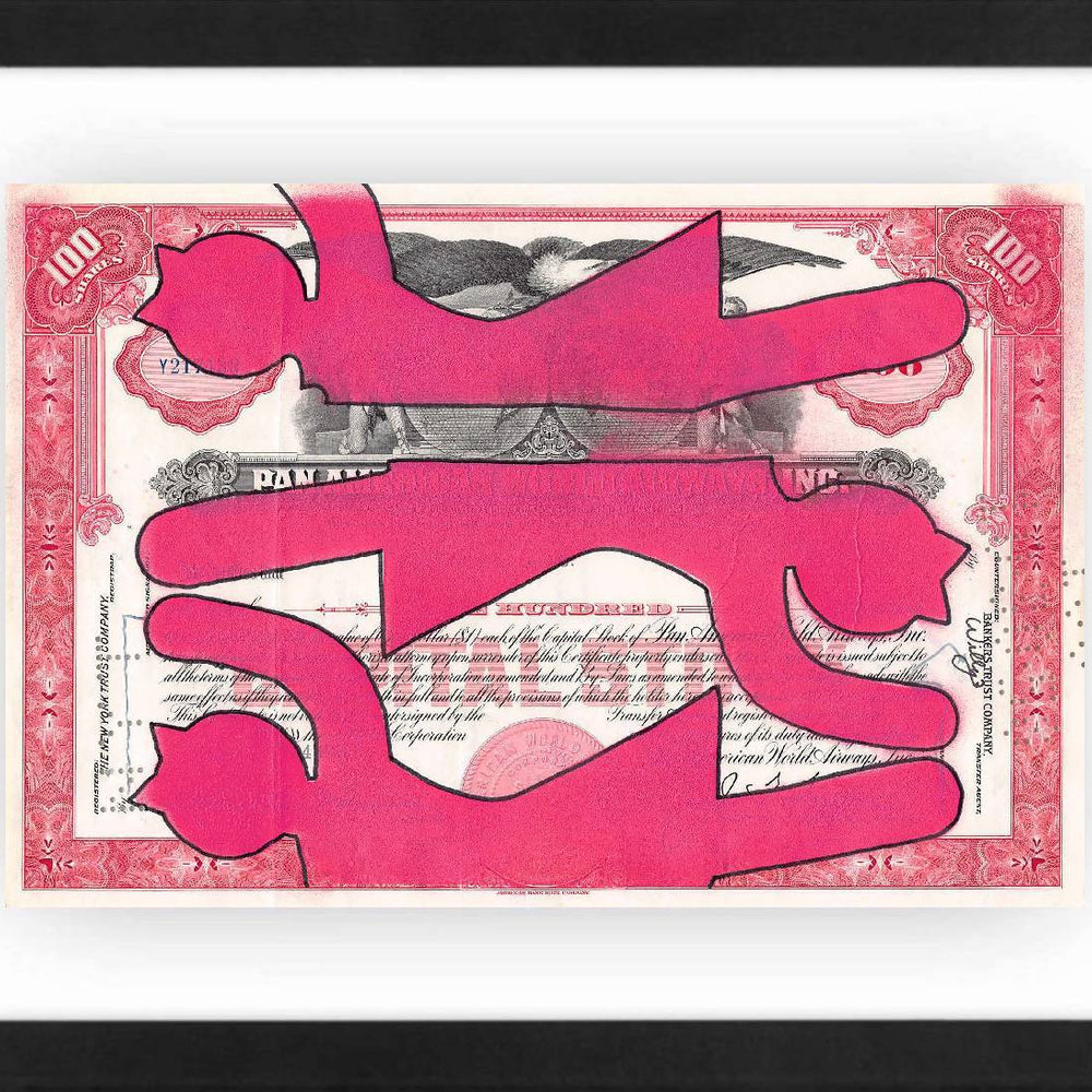 Pink x3 by Willy B - Signature Fine Art