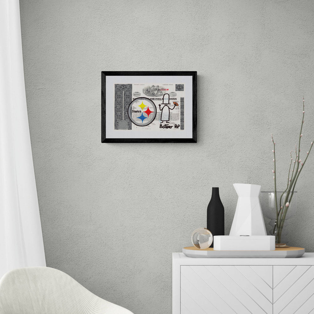 Pittsburgh Steelers by Botero Pop - Signature Fine Art