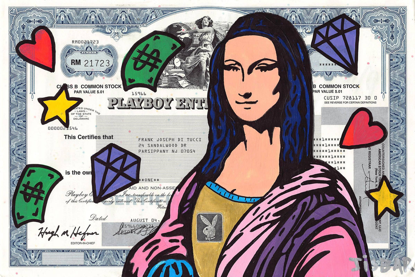 Playboy Mona by Jisbar by Jisbar - Signature Fine Art