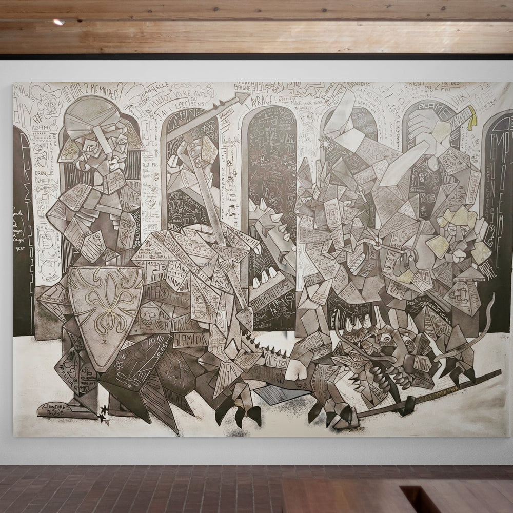 
                  
                    Saint George and the Dragon by Aket by Aket - Signature Fine Art
                  
                