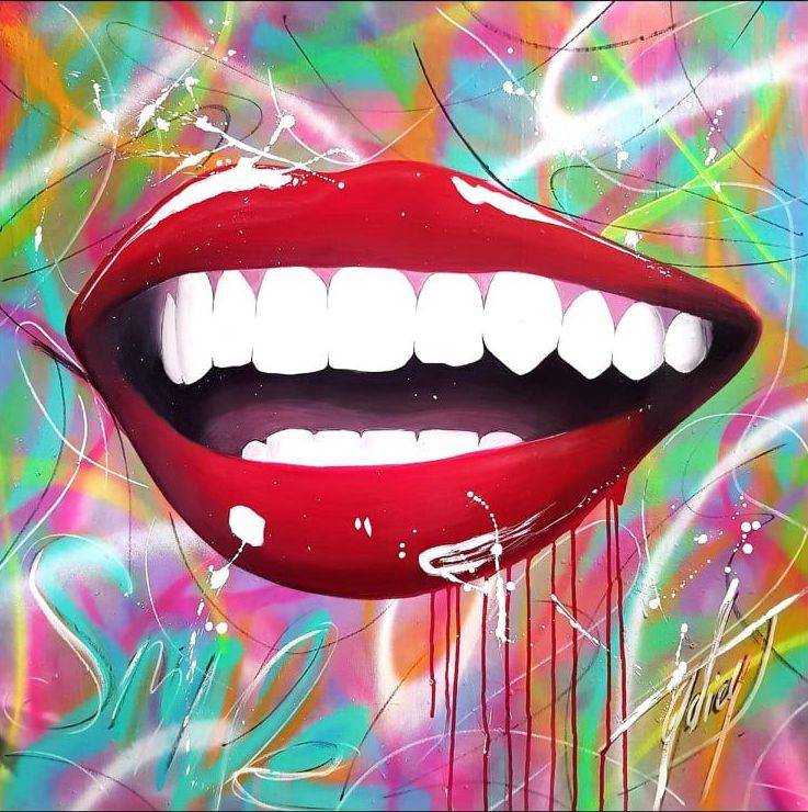 Smile 2 by Julie Galiay - Signature Fine Art
