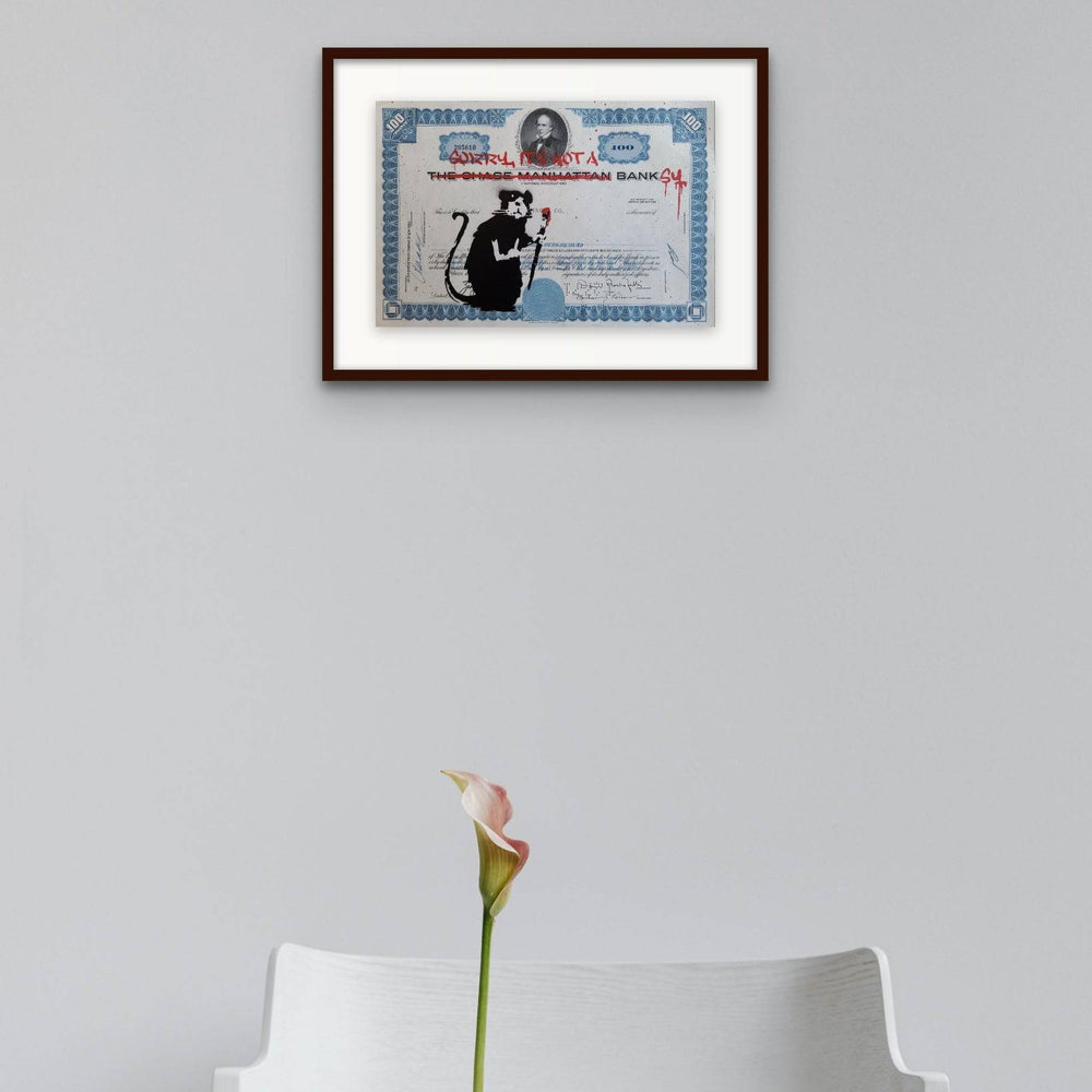 
                  
                    Sorry it's not a Banksy by OTIST - Signature Fine Art
                  
                