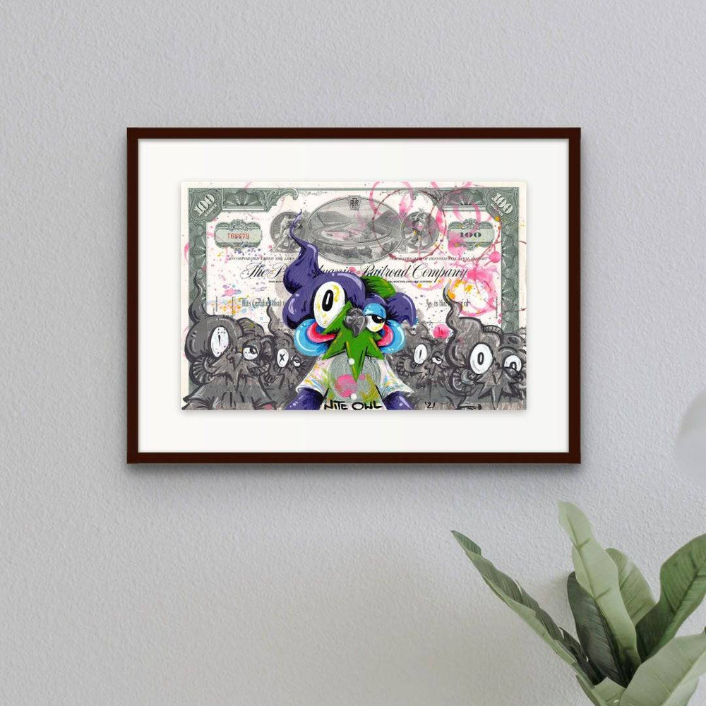 
                  
                    Stand appart from the crowd by Nite Owl - Signature Fine Art
                  
                