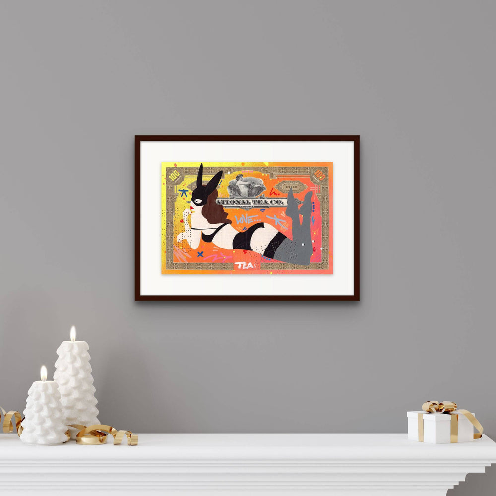 
                  
                    The Lady with Bunny Ears by Socrate - Signature Fine Art
                  
                