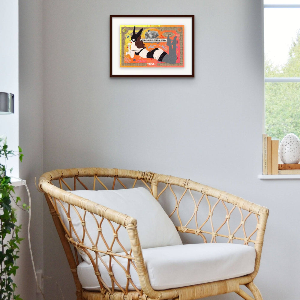 
                  
                    The Lady with Bunny Ears by Socrate - Signature Fine Art
                  
                