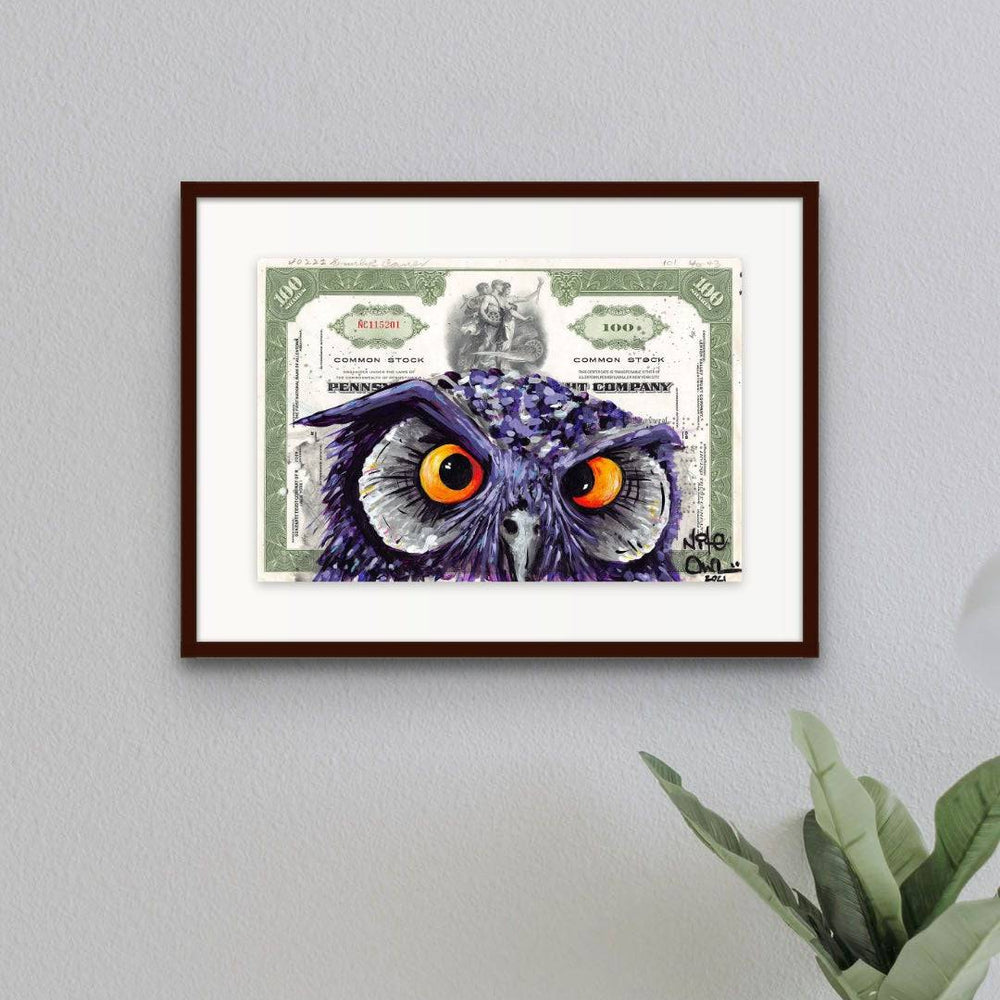 
                  
                    The Stare by Nite Owl - Signature Fine Art
                  
                