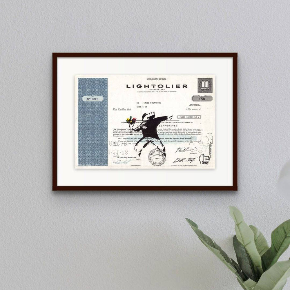 
                  
                    The flower dino thrower by Dinopak - Signature Fine Art
                  
                