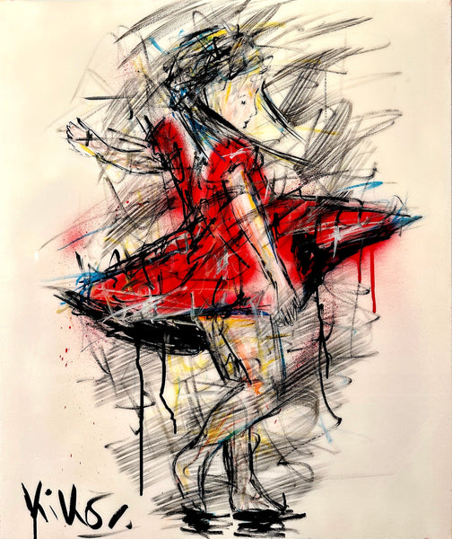 La danseuse by Kiko by kiko - Signature Fine Art
