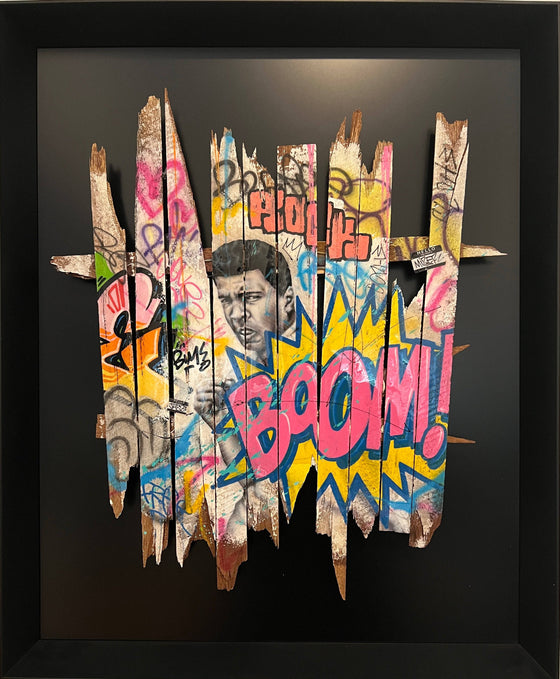 Boom! Tribute to Muhammad Ali by Onemizer - Signature Fine Art