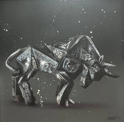 Bull by Onemizer - Signature Fine Art
