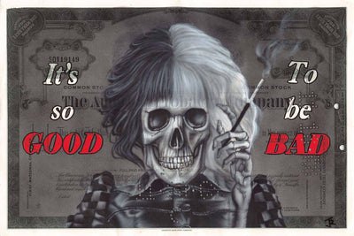It's good to be bad (Limited Edition) by Jessica Renault jrbrush - Signature Fine Art